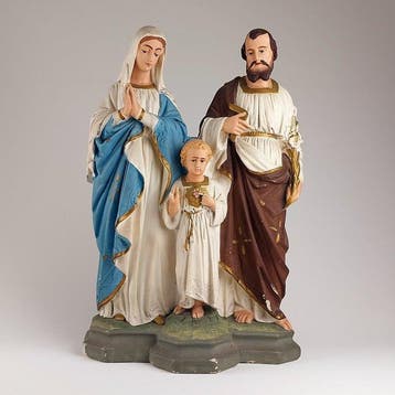 Beeld, Heilige Familie - 45 cm - Gips