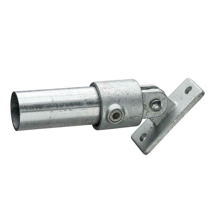 Buiskoppeling Schaniervoet Ø 48,3 mm Zink, Doe-het-zelf en Verbouw, IJzerwaren en Bevestigingsmiddelen, Nieuw, Verzenden
