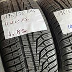 4 x Hankook Winter i*cept evo2 195-50-16 Winterbanden 8,5mm, Gebruikt, 16 inch, Band(en), Personenwagen