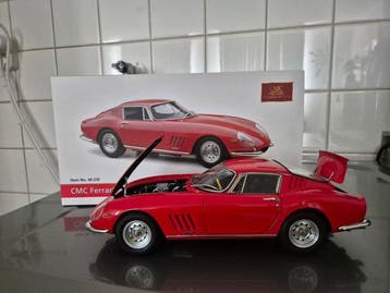 CMC 1:18 - Modelauto - Ferrari 275 GTB modelauto, Hobby en Vrije tijd, Nieuw