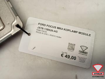 Ford Focus MK4 2018+ Koplamp Module JX7B-13B626-AG, Auto-onderdelen, Verlichting, Ophalen, Gebruikt, Ford
