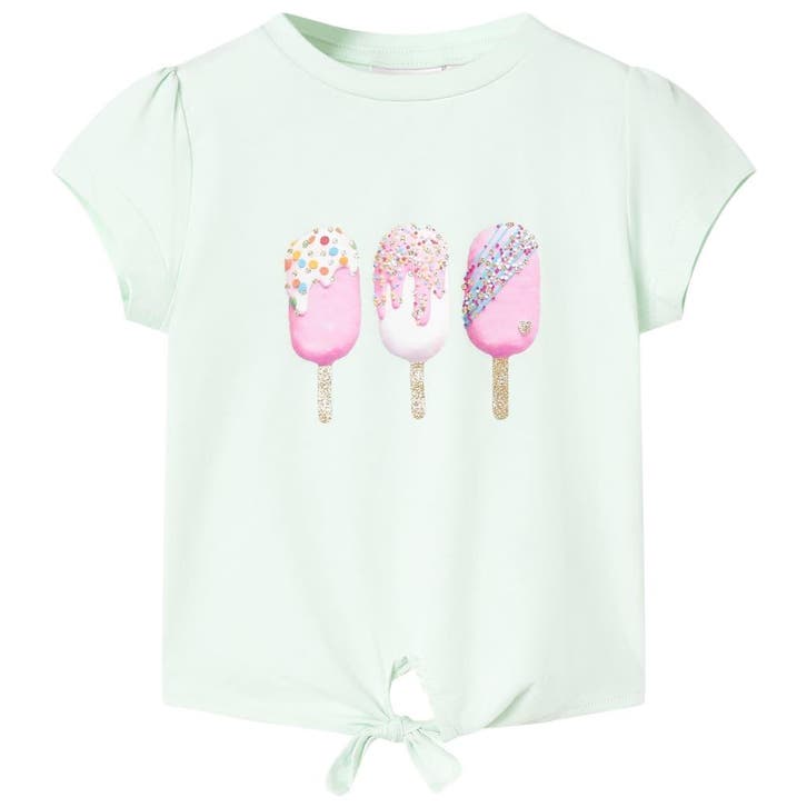 vidaXL Kindershirt 104 lichtmintkleurig, Kinderen en Baby's, Kinderkleding | Overige, Nieuw, Verzenden