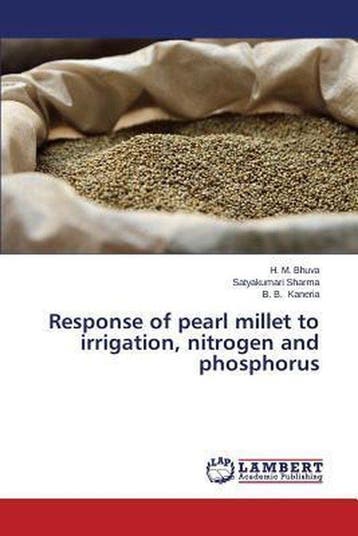 9783659682537 Response of pearl millet to irrigation, nit..., Boeken, Verzenden, Nieuw, Bhuva H M
