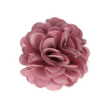 Haarspeld Duckklem 8cm – Haarbloem - Oudroze, Nieuw