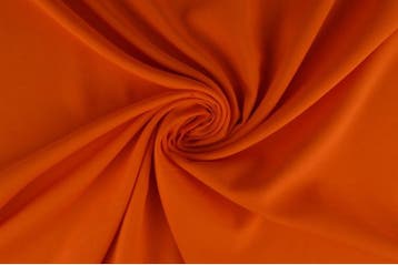 Viscose Oranje - rol 30 meter, Verzenden, Nieuw, Oranje