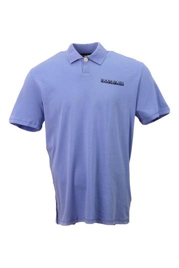Napapijri Polo in maat L Blauw, Verzenden, Zo goed als nieuw, Blauw, Napapijri
