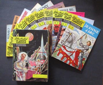 Illustrated Classics in schuifdoos - 10 Comic - Eerste, Nieuw