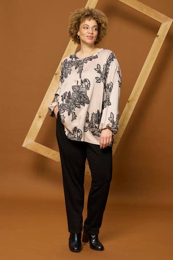 ZHENZI blouse lange mouw Maat:, Verzenden, Nieuw, Overige kleuren