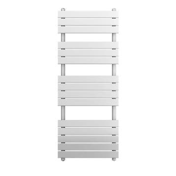 Designradiator Ella 150x60cm mat wit 878W zij aansluiting, Verzenden, Nieuw
