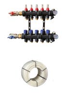 Kunststof vloerverwarming verdeler voor verwarmen en koelen, Ophalen of Verzenden, Nieuw, 800 watt of meer, Overige typen