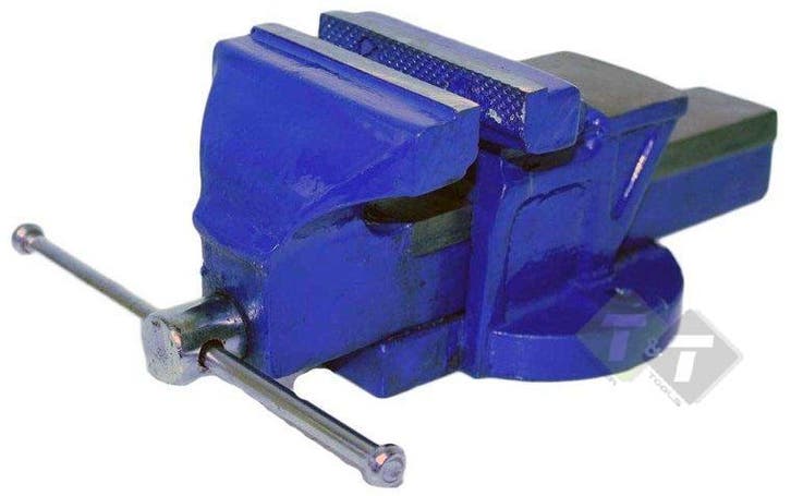 Bankschroef - 100mm - Staal - Vast, Auto diversen, Autogereedschap, Nieuw, Ophalen of Verzenden