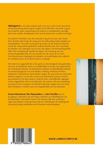 Wijsbegeerte / Campus handboek 9789020988642 Bart Raymaekers, Boeken, Verzenden, Gelezen, Bart Raymaekers