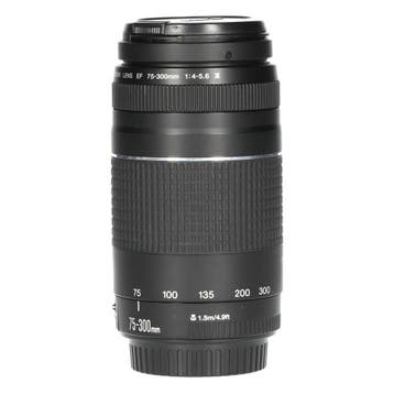 Canon EF 75-300mm f/4-5.6 III met garantie, Audio, Tv en Foto, Fotografie | Lenzen en Objectieven, Ophalen of Verzenden, Gebruikt