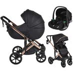 Cangaroo Eggo Caviar Black 3-in-1 Kinderwagen incl., Verzenden, Nieuw