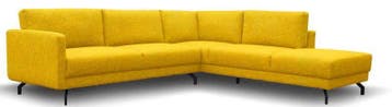 Hoekbank Vleuten - hoekbanken - Geel, Nieuw, 150 cm of meer, Stof, 200 tot 250 cm
