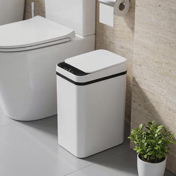 12L Slimme Sensor Prullenbak - Geurvrij & Hygiënisch met Bew, Verzenden