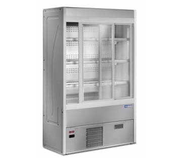 Gekoelde RVS Wandmeubel met 4 schappen | Geventileerde ve..., Verzenden, Nieuw in verpakking