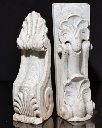 Decoratief ornament (2) - Italië - Paar elementen