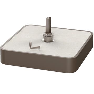 Costa vulbare parasolvoet ceramic plate 4 Seasons Outdoor, Ophalen of Verzenden, Nieuw