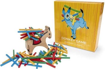 Tactic Donkey Game – Bordspel – Classic Games – Houten Behen, Hobby en Vrije tijd, Ophalen of Verzenden, Nieuw