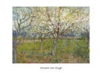 Kunstdruk Vincent van Gogh - The Orchard 70x50cm, Huis en Inrichting, Verzenden, Nieuw