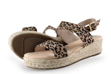 Dolcis Sandalen in maat 40 Panter, Dolcis, Overige kleuren, Verzenden, Sandalen of Muiltjes