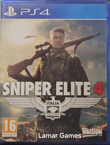 Sniper Elite 4 Italia (ps4 tweedehands game), Spelcomputers en Games, Ophalen of Verzenden, Zo goed als nieuw