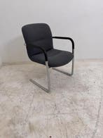 Kusch en Co sledestoel blauw stof gebruikt, Vergader- of Presentatieruimte, Ophalen of Verzenden, Gebruikt, Stoel