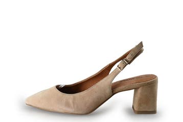 No Stress Slingbacks in maat 39 Beige, Kleding | Dames, Schoenen, Verzenden, Beige, Zo goed als nieuw, No Stress
