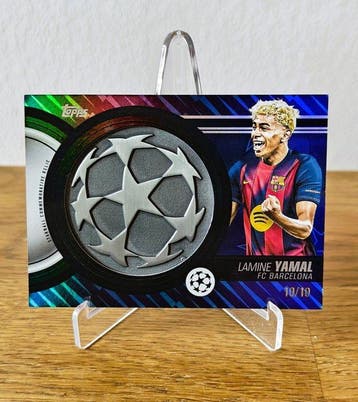 2025/26 Topps Lamine Yamal #GD-5 Starball Relic - Bookend, Nieuw