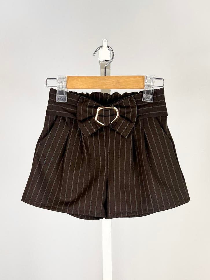 Meisjes short met strik en gesp|Herfst/Winter|Musthave|Nieuw, Kinderen en Baby's, Kinderkleding | Maat 140, Meisje, Nieuw, Overige typen