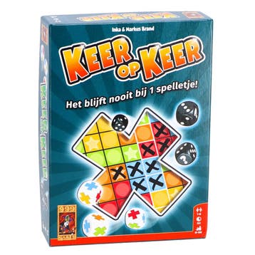 999 Games dobbelspel Keer op Keer - van €17,99 voor €14,39, Ophalen of Verzenden, Nieuw
