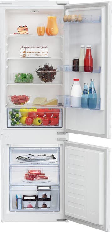 Beko BCSA285K4SN koel-vriescombinatie Ingebouwd 271 l519, Ophalen of Verzenden, Nieuw, 160 cm of meer