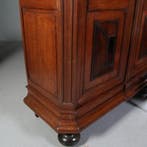 Grote HollandseVlaamse tweedeurs kussenkast  ca 1700 paliss, Ophalen of Verzenden