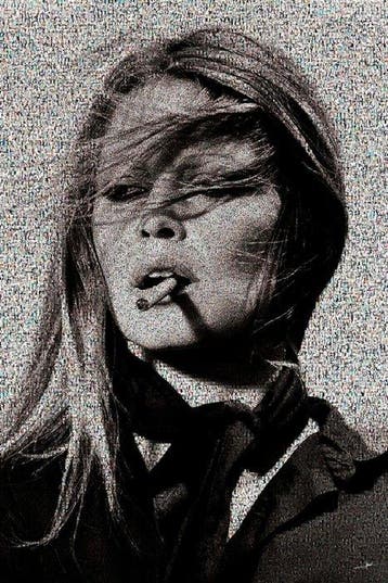 Crypto Bardot - Les Pétroleuses - Format XL 50x75 - Brigitte, Nieuw
