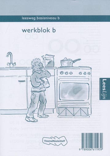 Leeslijn versie 2 Leesweg werkblok B (per stuk), Verzenden, Nieuw