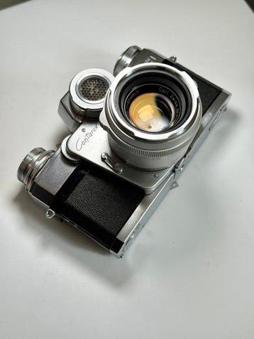 Carl Zeiss Contarex Bulls-eye + Carl Zeiss Planar 50 mm, Nieuw