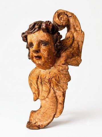 Figuur - Puto - Hout, Antiek en Kunst
