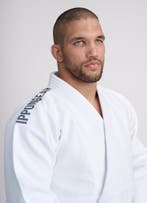 Ippon Gear Fighter 2 Witte jas slimfit (Maat: 160), Verzenden, Nieuw, Judo, Vechtsportpak