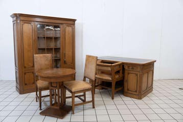 Studeerkamer Ameublement Art Deco / Haagse School, Ophalen of Verzenden, Nieuw