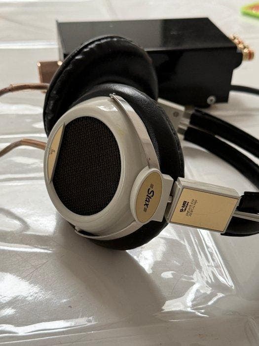 Stax - Electrostatic Earspeaker SR-5 Hoofdtelefoon, Audio, Tv en Foto, Radio's
