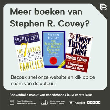 7 Habits of Highly Effectivetr - Stephen R. Covey, Verzenden, Zo goed als nieuw, Stephen R. Covey
