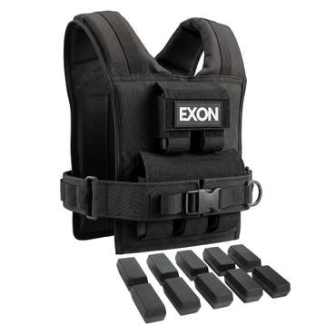 EXON Premium 10 KG Gewichtsvest - Verstelbaar, Sport en Fitness, Fitnessmaterialen, Verzenden, Nieuw