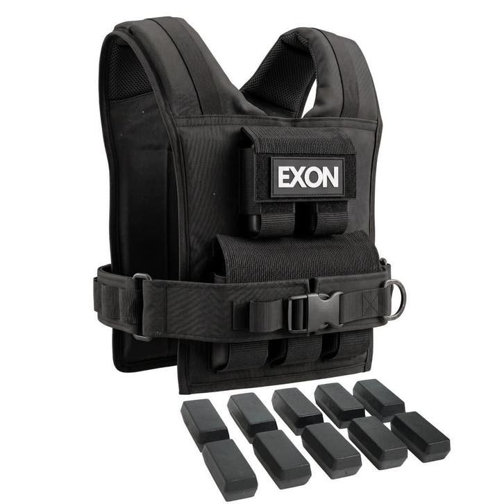 EXON Premium 10 KG Gewichtsvest - Verstelbaar, Sport en Fitness, Fitnessmaterialen, Nieuw, Verzenden