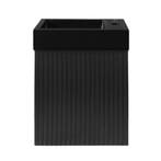 Fonteinkast BWS Sona Met Verticaal Reliëf Soft-close Mat, Doe-het-zelf en Verbouw, Sanitair, Ophalen of Verzenden, Nieuw, Bad