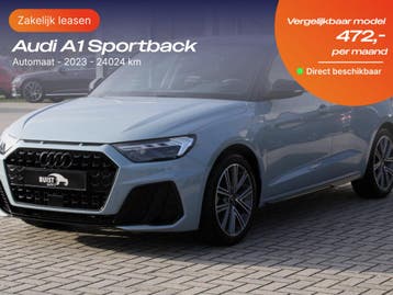 Audi A1 Sportback | Zakelijk Leasen vanaf 171,- p/mnd, Nieuw, Financial lease, Lease