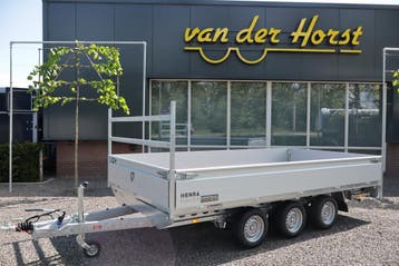 Henra plateauwagen multitransporter aanhangwagen aanbieding, Nieuw