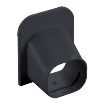 Airco wand-plafond eindstuk - ZWART (SP-77-K), Doe-het-zelf en Verbouw, Verzenden, Nieuw