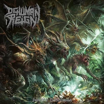 cd - dehuman reign - DAWN OF A MALEFIC DOMINION (nieuw), Verzenden, Zo goed als nieuw