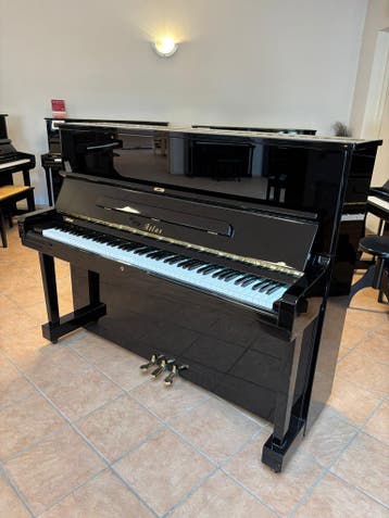 Atlas NA-100 piano - Japanse Vakmanschap - Kwaliteit, Verzenden, Zwart, Zo goed als nieuw, Piano